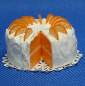 DE07B1 - Orange Cake - sliced