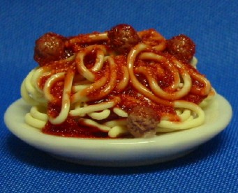 DI03A - Spaghetti w/Meatballs and Italian Bread